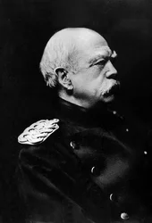 Portræt af Otto Eduard Leopold von Bismarck (1815-1890), kansler i Preussen og det tyske rige.