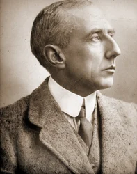 Portrait of Roald Amundsen (1872 - 1928).