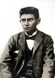 Portræt af den unge Franz Kafka omkring 1899