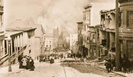 Jordskælv og brand i San Francisco