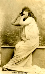 Sarah Bernhardt i titelrollen som 