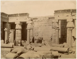 Anden gårdhave til Ramses III