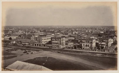 Udsigt fra Ochterlony-monumentet, Calcutta