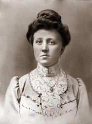 portræt af Henriette Brull, mor til George Simenon.