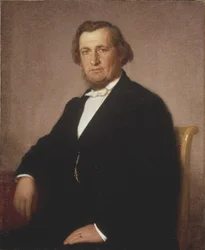 André Oskar Wallenberg, ca. 1870 (olie på lærred)