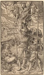 To lejesoldater og en kvinde, 1524.