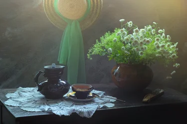 Hyggelig te-stund om morgenen