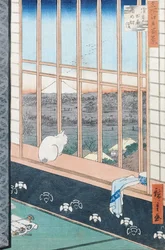 Asakusa Rice Fields under festivalen af Hanen fra serien 