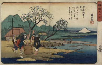 Juvelfloden Cho_fu i Musashi-provinsen, 1835-1837