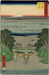 Nr.25 O-i floden, Kanaya, juli 1855
