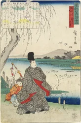Gammel historie om Miyako-dori-måger og Sumida-floden