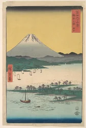 Fyrrelunde ved Miho i Suruga-provinsen
