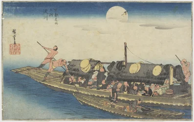 Yodo River, ca. 1834