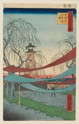 Hatsune Riding Grounds, Bakuro-cho, designed 1857