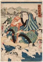 Saisuke Onogawa. Utagawa Kunisada er god (1823-1880)