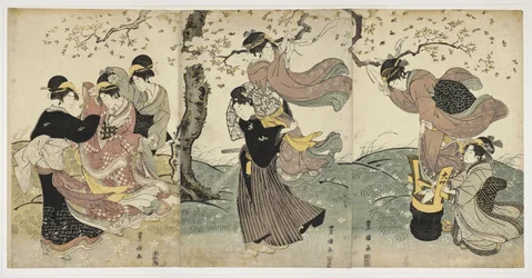 Blomster i vinden, ca. 1797-1800