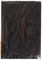 En kvindeskikkelse, Edo-perioden, ca.1800-1835.