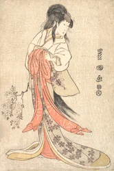 Kabuki ac and r Segawa Chrysanthemum Woman Good Member, 1798 Fuldført 9.