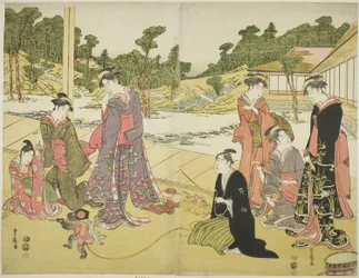 Den unge abefremviser (Wakashu sarumawashi)