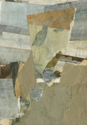 Abstrakt jordcollage