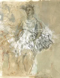 En æterisk balletdanser