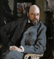Portræt af Ilya Ostroukhov