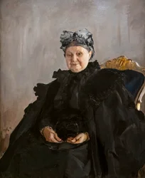 Portræt af Maria Fyodorovna Morozova