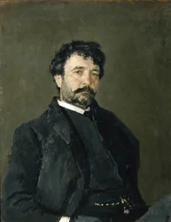 Portræt af operasangeren Angelo Masini 1844-1926, 1890