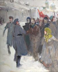 Revolutionær demonstration, 1906