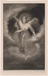 Georgiana hertuginde af Devonshire, portræt som Cynthia fra Spensers 