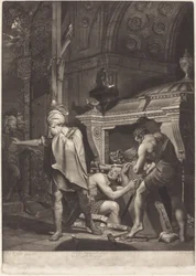 Miravan åbner sine forfædres grav, 1772.