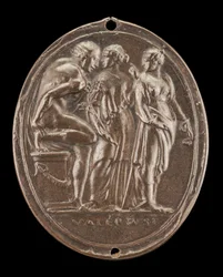 Orestes frigivet fra furierne, sandsynligvis 1520