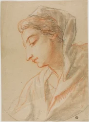 Profil Buste of Woman