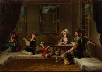 Kvinders broderi, 1730