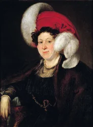 Portræt af grevinde Natalia Alexandrovna Zubova 1775-1844, født Suvorova, 1834