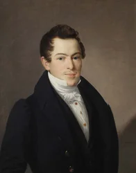 Portræt af Naumov, 1831