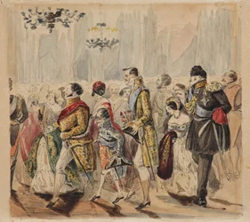 High Society Ball, første fjerdedel af det 19. århundrede