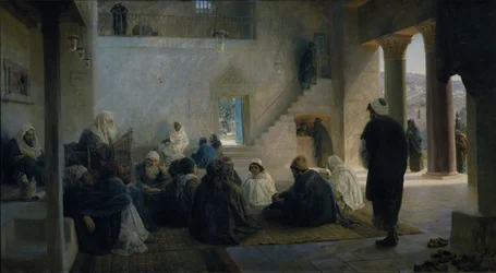 Kristus blandt lægerne, 1896