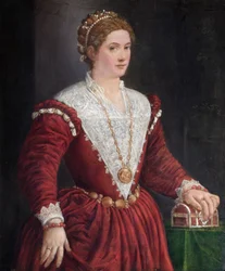 Portræt af en ukendt dame, c1560