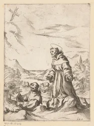 Saint Francis modtager stigmata