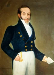 Portræt af Don Agustin de las Heras y Carazo, 1828