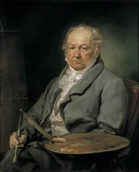 Portræt af maleren Francisco de Goya 1746-1828, 1826