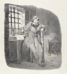 Kap. XIII: St. Pelagia! dejligt ophold! Sainte-Pélagie fængsel, et charmerende ophold!, 1824..