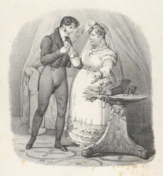 Kap. XVIII: Der må være en ende! Jeg gifter mig med hende. Det må slutte! Jeg er gift, 1824.,