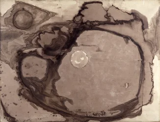 Planeter, 1857 (blæk og vask på papir)