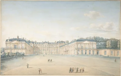 Gården ved Château de Saint-Cloud