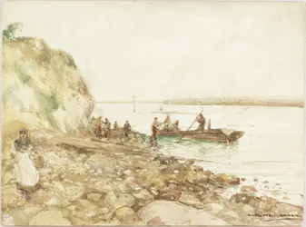 Fishing Coble (wc ombord)