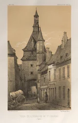 Malerisk arkitektur eller monumenter fra det 15. århundrede. Og XVI. Centuries: Chateaux of France of the XV and XVI Centuries: Pl. 42, Tour De L