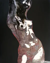 Flydende abstrakt form