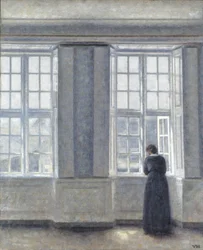 De høje vinduer